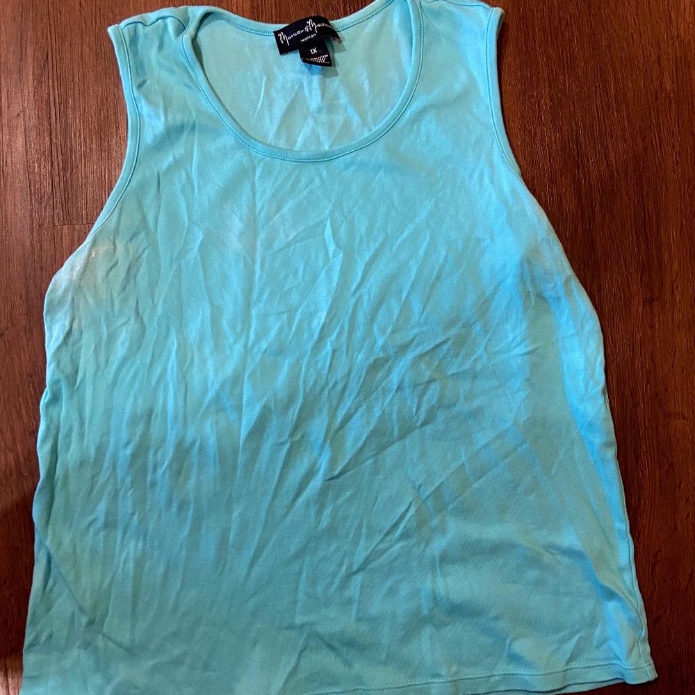 Light blue tank top